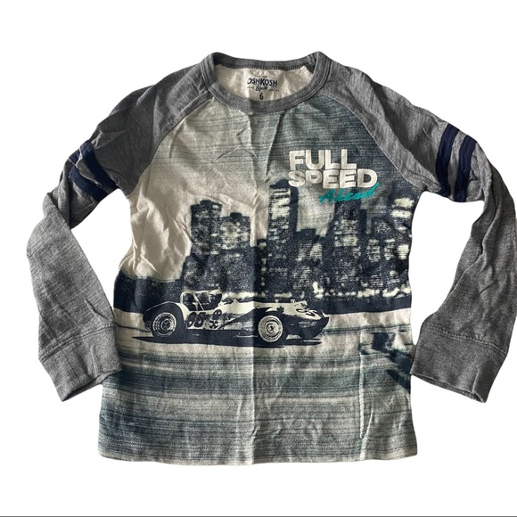 Boy’s Size 6, OshKosh B’Gosh Lot of 5 Items- 2 pants, 3 tops - Picture 7 of 11